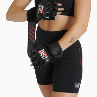 Krótkie legginsy Kobieta Leone Primal Instinct AB939 Czarny 