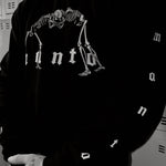 Maglia a maniche lunghe Manto Bones Nero-Combat Arena