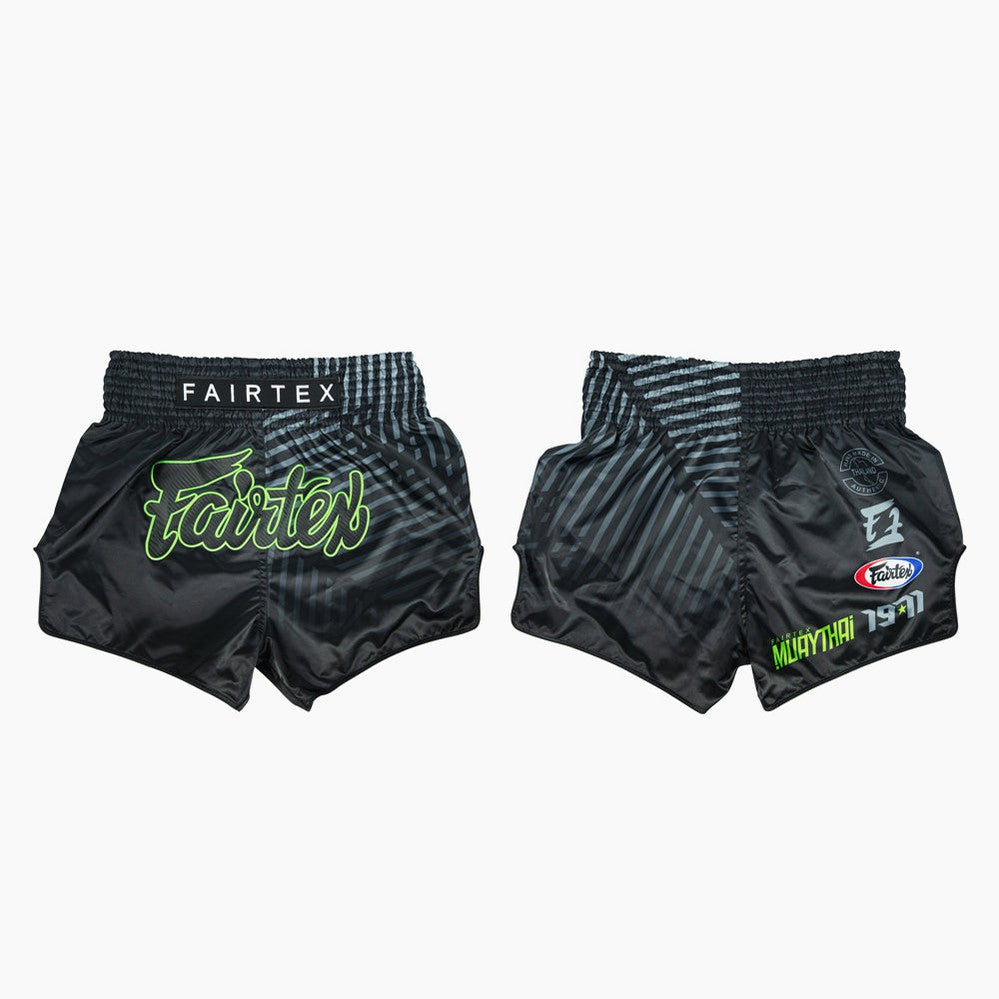 Spodenki Kick-Thai Fairtex BS1924 Racer Czarny – Combat Arena