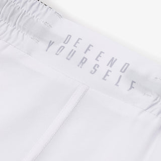 Pantaloncini MMA Manto Shield Bianco-Combat Arena