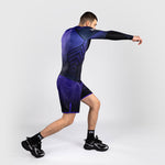 Spodenki MMA Venum Tekken 8 Kazuya Czarny-fioletowy-Combat Arena