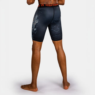 Pantaloncini a compressione Thunder Dragon Nero-Combat Arena