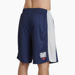 Pantaloncini allenamento Leone Logo Wacs ABX128 Blu-Combat Arena