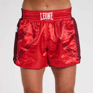 Spodenki kick WAKO Leone AB996 Czerwony-Combat Arena
