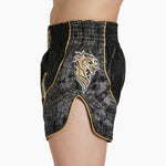 Szorty kick-tajskie Leone Elite AB879 Czarne-Combat Arena