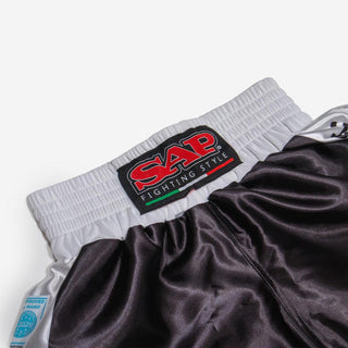 Spodenki kick-thai SAP WAKO Combat Competition Czarne-Combat Arena