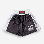 Spodenki kick-thai SAP WAKO Combat Competition Czarne-Combat Arena