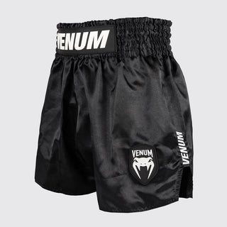 Pantaloncini kick-thai Venum Classic Evo Nero-bianco-Combat Arena