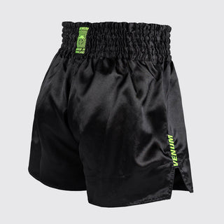 Pantaloncini kick-thai Venum Classic Evo Nero-giallo-Combat Arena