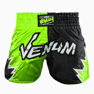 Spodenki kick-thai Venum Inferno 2.0 Zielono-czarne 