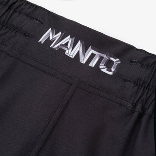 Spodenki MMA Manto Czarny metal 