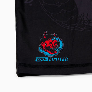 Spodenki kompresyjne Half Sumo Black Mamba Neon 