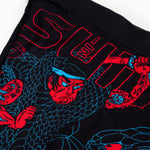 Spodenki kompresyjne Half Sumo Black Mamba Neon 