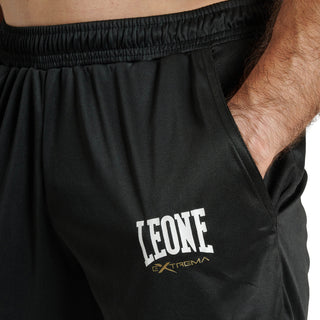 Spodenki treningowe Leone Logo ABX121 Czarny 