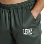 Spodenki treningowe Leone Logo ABX121 Zielony 