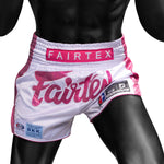 Spodenki kick-thai Fairtex Pink Strike Edycja Limitowana 