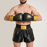 Spodenki kick-thai Leone DNA Premium AB969 Czarne 