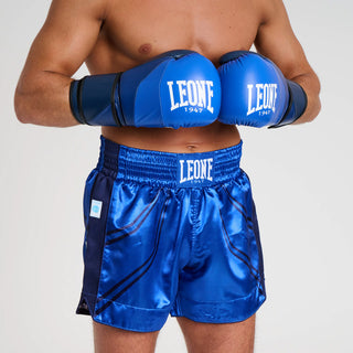 Spodenki kick WAKO Leone AB996 Niebieski 