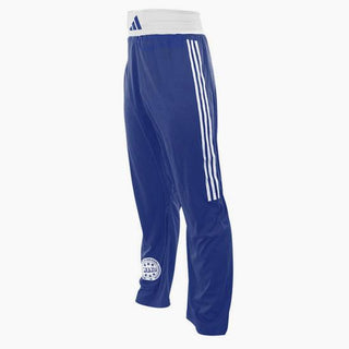 Spodnie do kickboxingu WAKO Adidas Niebieskie 