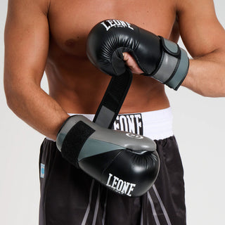 Spodnie do kickboxingu WAKO Leone AB992 Czarny 
