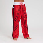 Spodnie do kickboxingu WAKO Leone AB992 Czerwony 