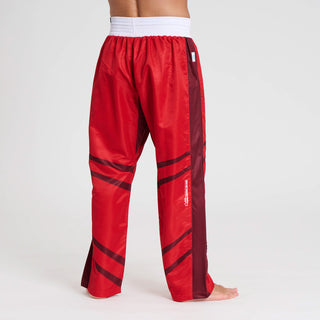 Spodnie do kickboxingu WAKO Leone AB992 Czerwony 
