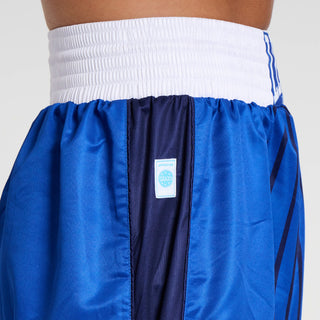 Spodnie do kickboxingu WAKO Leone AB992 Niebieskie 
