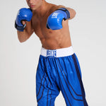 Spodnie do kickboxingu WAKO Leone AB992 Niebieskie 