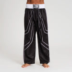 Spodnie do kickboxingu WAKO Leone AB992 Czarny 