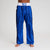 Spodnie do kickboxingu WAKO Leone AB992 Niebieskie 