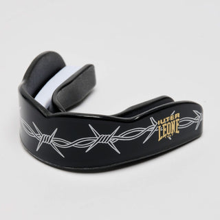 Ochraniacz Na Zęby Leone IUTER Barbed Wire PD02IU Czarny-Combat Arena