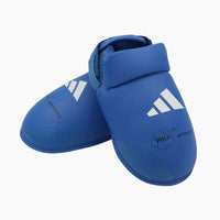 Ochraniacze na stopy karate Adidas WKF Niebieskie (zamiennik) 