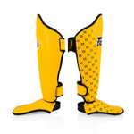 Ochraniacze piszczele Fairtex Zawody SP5 z parapetami Żółty 