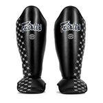 Ochraniacze piszczele Fairtex Zawody SP5 z ochraniaczami na stopy Czarny 