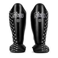 Ochraniacze piszczele Fairtex Zawody SP5 z ochraniaczami na stopy Czarny 