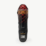 Ochraniacze piszczele Leone MMA Cage PT163 Czerwony 