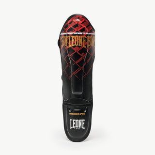 Ochraniacze piszczele Leone MMA Cage PT163 Czerwony 