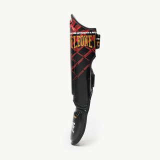 Ochraniacze piszczele Leone MMA Cage PT163 Czerwony 