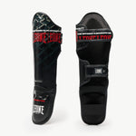 Ochraniacze piszczele Leone MMA Cage PT163 ciemnoszary 
