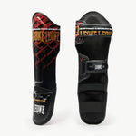 Ochraniacze piszczele Leone MMA Cage PT163 Czerwony 