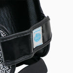 Ochraniacze piszczele z parapetem Adidas Pro Kickboxing WAKO Czarny-biały 