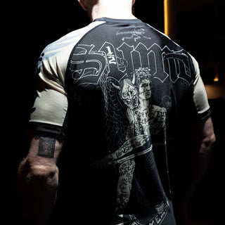 Rashguard Half Sumo Archangel Vengeance-Combat Arena