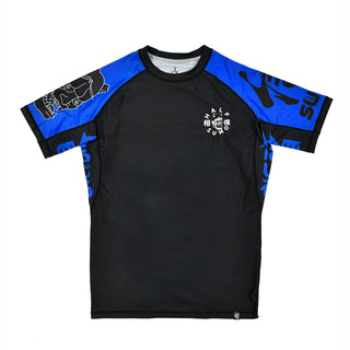 Rashguard Half Sumo Sugoi Ranked Niebieska-Combat Arena