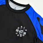 Rashguard Half Sumo Sugoi Ranked Niebieska-Combat Arena