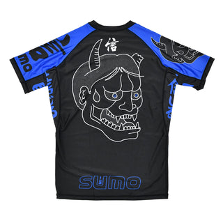 Rashguard Half Sumo Sugoi Ranked Niebieska-Combat Arena