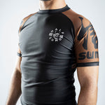 Rashguard Half Sumo Sugoi Ranked Brązowy-Combat Arena