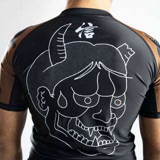 Rashguard Half Sumo Sugoi Ranked Brązowy-Combat Arena