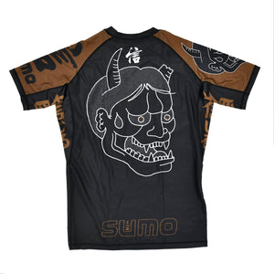 Rashguard Half Sumo Sugoi Ranked Brązowy-Combat Arena