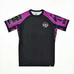 Rashguard Half Sumo Sugoi Ranked Fioletowe-Combat Arena