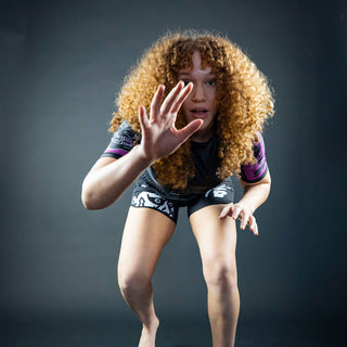 Rashguard Half Sumo Sugoi Ranked Fioletowe-Combat Arena